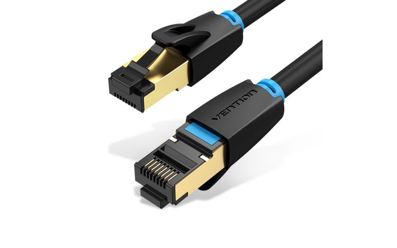 VENTION Cat.8 SSTP Patch Cable 2M Black – [ IKABH ]